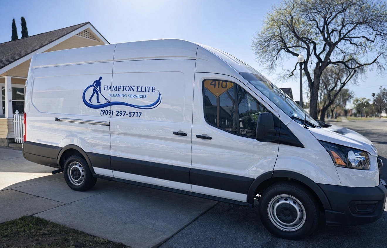 Hampton Elite Cleaning Services Van